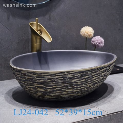 LJ24-0042  2024 modern simple exquisite home decoration mall bathroom sink