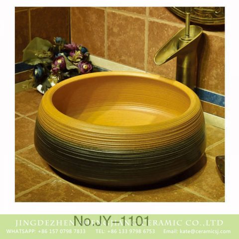 China traditional style high quality ceramic durable wash sink   SJJY-1101-17