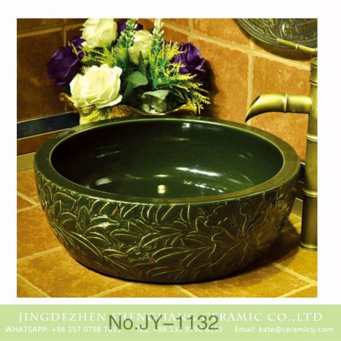 New product smooth ceramic hand craft wash hand basin    SJJY-1132-21