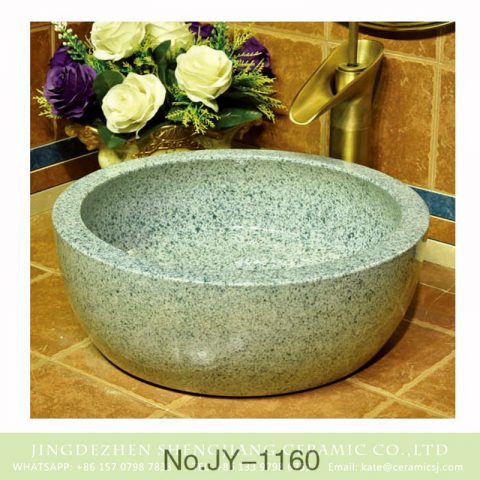 Factory outlet low price thicken wall smooth wash hand basin    SJJY-1160-23