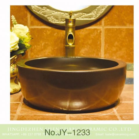 Jingdezhen factory large bulk sale easy clean ceramic coppery sanitary ware    SJJY-1233-30